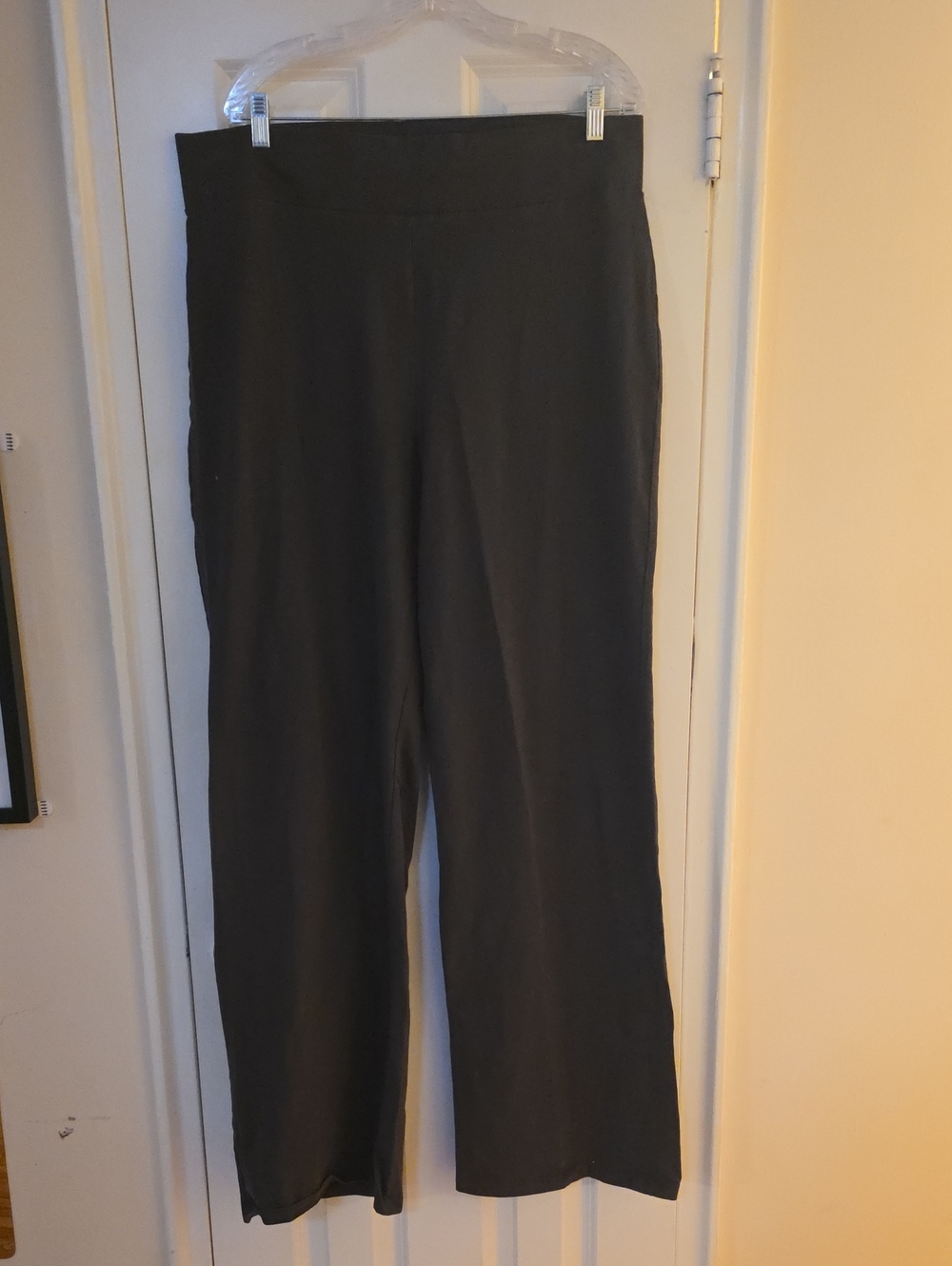 long tall sally Grey Wide-Leg Pull-On Pants 36 in inseam